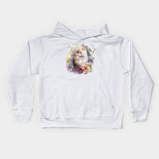 Persian Cat Kids Hoodie